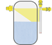 Level measurement and point level detection in highly toxic media