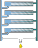 Differential pressure measurement in reverse osmosis