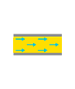 Measuring technique for flow rate measurement