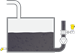 Level and flow measurement in the hydraulic oil station