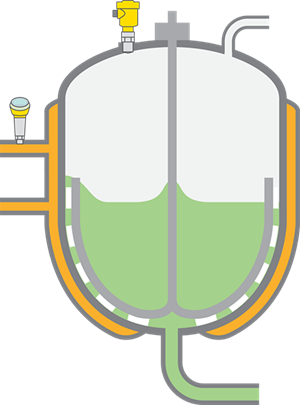 Vacuum evaporator with scraper system