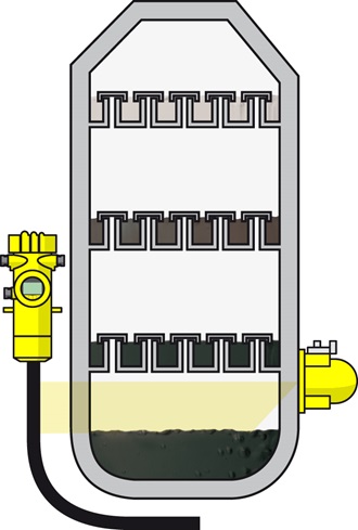 Radiometric sensors are used for continous level and point-level monitoring in the most difficult solids and liquids applications.