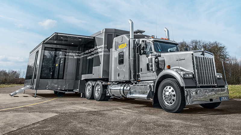 The VEGATRUCK our training room on wheels